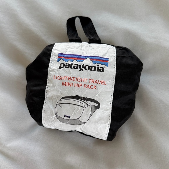 Patagonia Lightweight Travel Mini Hip Pack Black Belt Bag Unisex - Picture 9 of 16